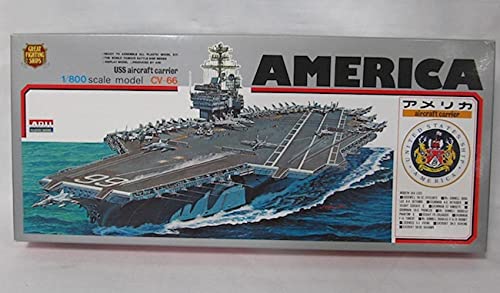 Amazon | アリイ 「1/800 空母 CV-66・アメリカ | プラモデル 通販